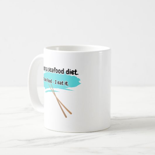 Mug See-Food Diet Program (Devant gauche)