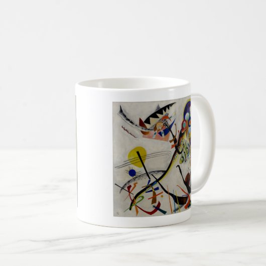 Mug Segment bleu Kandinsky (Devant droit)