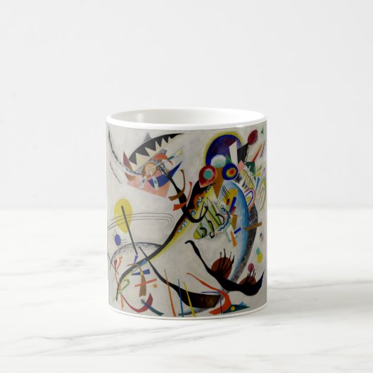 Mug Segment bleu Kandinsky (Centre)