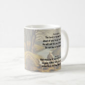 Mug Seigneur Bon Berger Allez Devant Vous Écriture Bib (Devant droit)