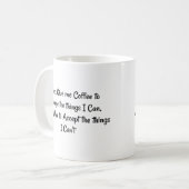 Mug Seigneur, donne-moi du café pour accepter le... Ph (Devant gauche)