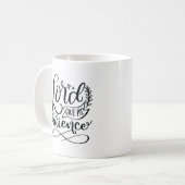 Mug Seigneur Donne-Moi Patience Bible Verse (Devant gauche)