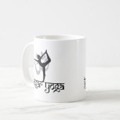Mug Seigneur du cadeau de yoga d'Iyengar de pose de (Devant gauche)