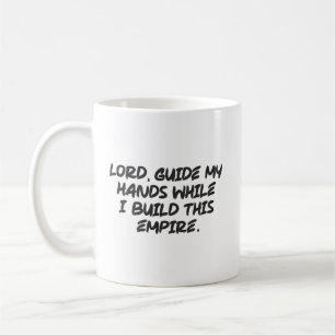Mug Seigneur, guide mes mains - Motivation basée sur l