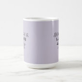 Mug Seigneur Qui Guérit Simple Violet Clair Chrétien (Centre)