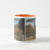 Mug Seine et Tour Eiffel au coucher du soleil par Henr (Centre)