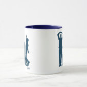 Mug Seinfeld | Graphique de silhouette de groupe (Centre)