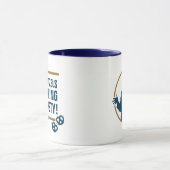 Mug Seinfeld | Graphique de typographie "Ces Pretzels" (Centre)