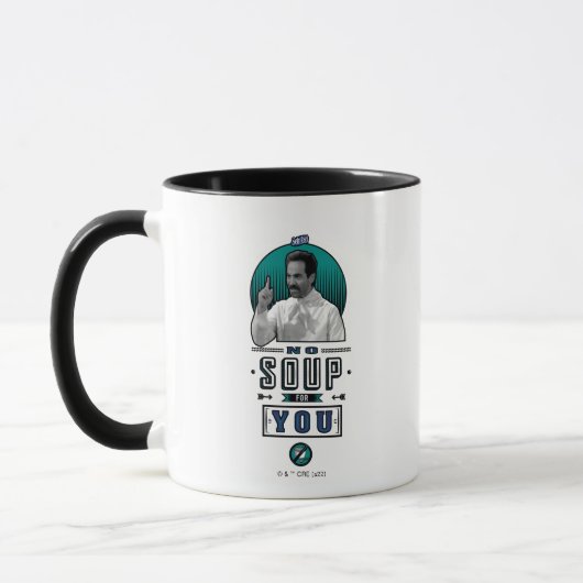 Mug Seinfeld | Pas De Soupe Pour Vous Graphique (Gauche)