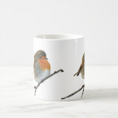 Mug Seins rouges de l'anglais d'oiseau européen de (Centre)