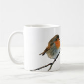 Mug Seins rouges de l'anglais d'oiseau européen de (Gauche)
