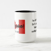 Mug Séisme de Haida Gwaii 2012!-Canada/Drapeau (Centre)