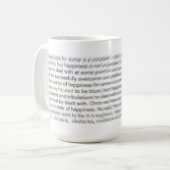 Mug Séjour focalisé - vie 8D (Devant gauche)