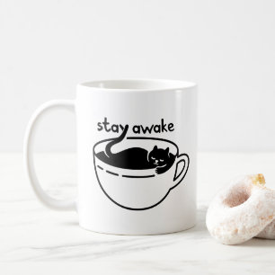 Mug Séjournez dans le café Awake