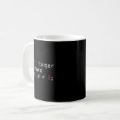 Mug Select Finger From Hand Where Id = 3 Programmer Sq (Devant gauche)
