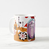 Mug Sélecteur de musique (Devant gauche)
