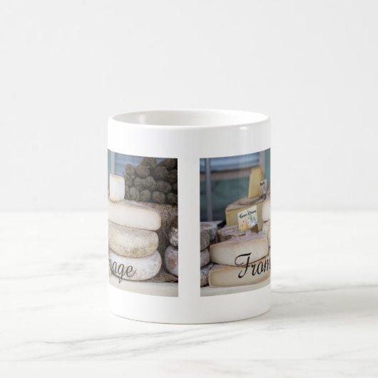 Mug Sélection de Fromage Rustique Français (Centre)
