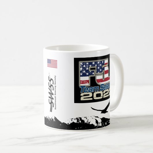 Mug - sélection de l'équipe F5J 2022 États-Unis (Devant droit)