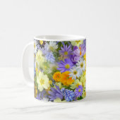 Mug Sélection des fleurs de printemps (Devant gauche)