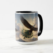 Mug S'élevant au-delà des limites (Devant droit)