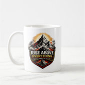 Mug S'élever au-dessus de tout Motivation (Gauche)