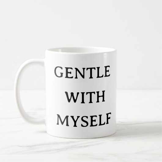 Mug Self-Care - Doux Avec Moi-Même Coupe Personnal (Gauche)