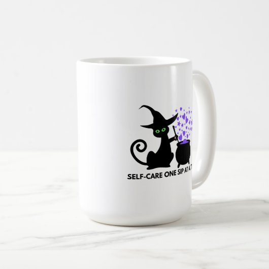 Mug Self-Care One Sip at a Time (Devant droit)
