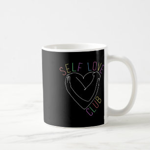 Mug Self Love Club Mental Health Awareness Line Art Fo