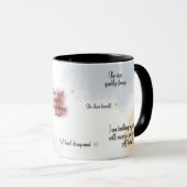 Mug Self Love Inspirational Quote Mug, Soft Feminine (Devant droit)
