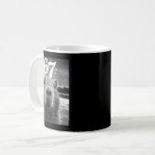 Mug Selfie de capybara avec graphique capy mème 67 pou (Devant gauche)