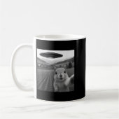 Mug Selfie D'Écureuil Avec Alien Ufo Drôle Pour Les Fe (Gauche)