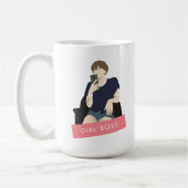 Mug Selfie Patron Fille (Gauche)