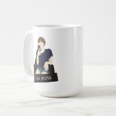 Mug Selfie Patron Fille (Devant gauche)