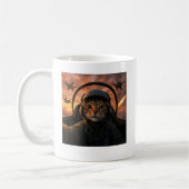 Mug Selfie Squad Chat Funny Fighter Pilote Mème Chat G (Gauche)