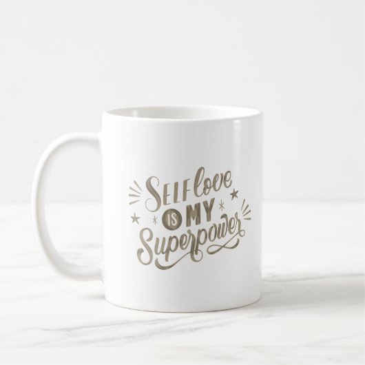 Mug selflove est ma superpuissance (Gauche)