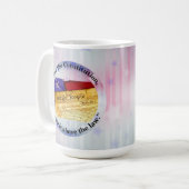 Mug "selon la Constitution, personne n'est au-dessus d (Devant gauche)