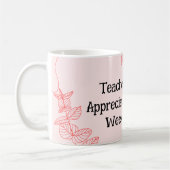 Mug Semaine d'appréciation de l'enseignant (Gauche)