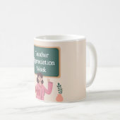 Mug Semaine d'appréciation de l'enseignant (Devant droit)