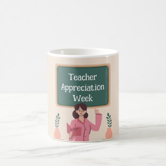 Mug Semaine d'appréciation de l'enseignant (Centre)