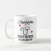 Mug Semaine d'appréciation d'infirmière de NICU (Gauche)
