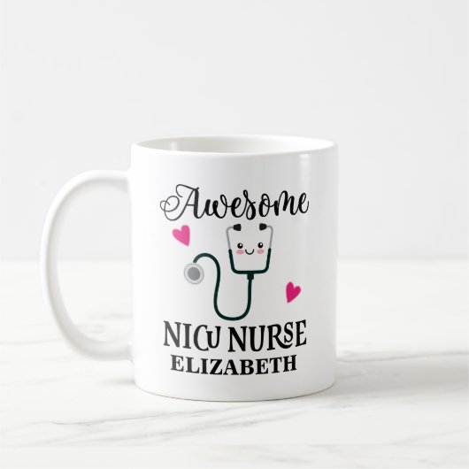 Mug Semaine d'appréciation d'infirmière de NICU (Gauche)