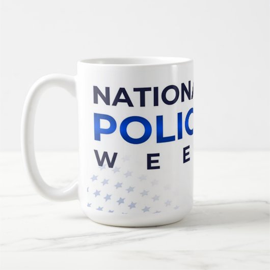 Mug Semaine de la police nationale (Gauche)