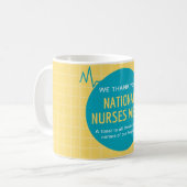 Mug Semaine nationale des infirmières (Devant gauche)