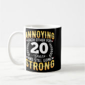 Mug S'embêter pendant 20 ans - 20e Mariage et (Gauche)