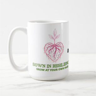 Mug Semé dans la Résilience Nature Cœur Bourgeon Plein