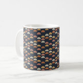 Mug Semi motif géométrique de cercle (Devant gauche)