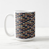 Mug Semi motif géométrique de cercle (Gauche)