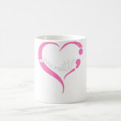 Mug Semicolon de la jeunesse Santé mentale et suicide  (Centre)