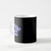 Mug Semicolon de la sensibilisation à la prévention du (Devant gauche)