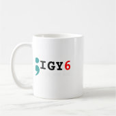 Mug Semicolon J'Ai Votre Ck Sensibilisation Au Suicide (Gauche)